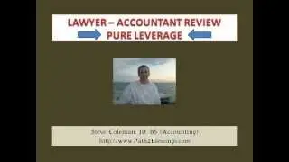 LAWYER-ACCOUNTANT REVIEW: PURE LEVERAGE -- WARNING -- REVIEW - PURE LEVERAGE
