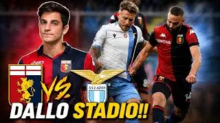 GENOA - LAZIO 2-3 | REAZIONE DALLO STADIO!!!