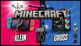MINECRAFT x BRUDER-DUELL 1 🧊 | Wer besiegt zuerst den Enderdrachen? 🐲