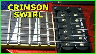 Jackson RR3 Crimson swirl - Made in Japan rare beauty!