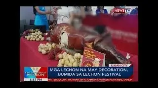 BP: Mga lechon na may decoration, bumida sa lechon festival