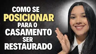 O posicionamento que restaurou meu casamento.