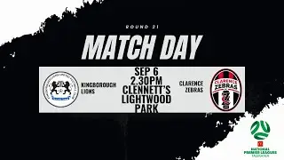 McDonald's NPL Round 21 - Kingborough Lions v Clarence Zebras