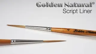 2007S Golden Natural&reg; Script Liner - By Silver Brush Limited