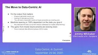 Rethinking ML Development - A Data-Centric Approach by Jimmy Whitaker | Data-Centric AI Summit 2022