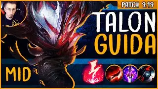 [ITA] COME GIOCARE TALON 👌🔥 - PATCH 9.19 - League of legends