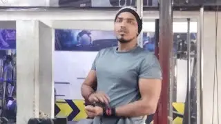 Zahid Khan body fitness Back Work out🏋🚴💪 fitness motivation hard working gym life style