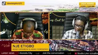 NJE ETIGBO W// BODE EGBOGBEMI & ABIKE SOROSORO