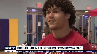 FOX7:  100 Bikes Donated to Club kids from Boys & Girls Clubs of the Austin Area