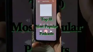 TOP 10 Most Popular PODCASTS in the World! #shorts #top #top10 #podcast #mostpopular #listen