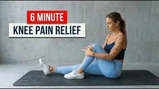 Knee Pain Relief Exercises for Women Over 40 (6-Min Quick Routine)