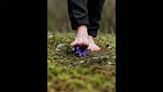 19th of 1M Crunch Challenge | Fresh Flower Foot Crush ASMR 🌸👣