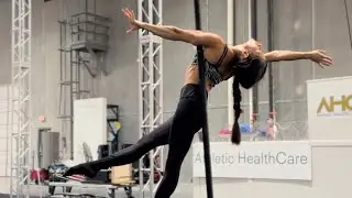 Nia Millan Aerial pole