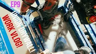 Вешаем гипсокартон в профсоюзе. Строительный бум! Грязная работа. Видеоблог.