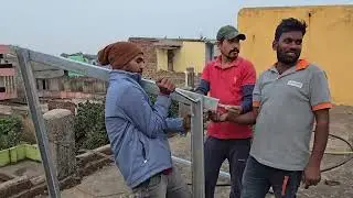 1KW SOLAR PANEL GI STRUCTURES DESIGN 8789378960