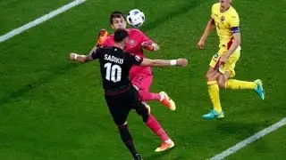 Armando sadiku's goal vs Romania Euro 2016 6/19/16