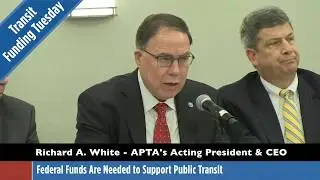 APTA's CEO Asks Congress to Reject Transit Cuts in Trump Budget