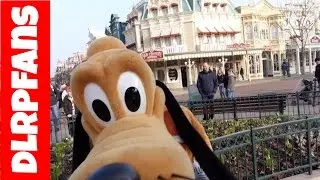 Meet and Greet with Pluto, Goofy and Donald at Disneyland Paris