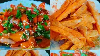 Honey chilli potato || Snacks|| #poojabahuguna #longvideo #foryou #cooking #recipe #fypシ゚viral #yt 