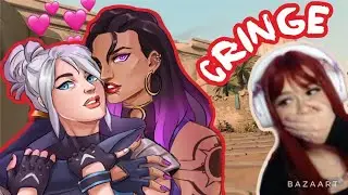 I ran into an e-couple on Valorant...WARNING CRINGE