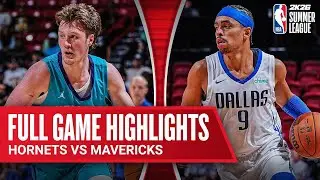 HORNETS vs MAVERICKS | NBA SUMMER LEAGUE | FULL GAME HIGHLIGHTS | July 14, 2025