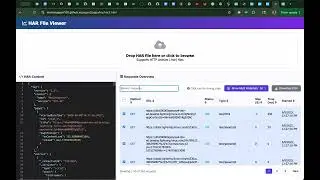 Simple HAR (HTTP ARchive) file viewer, proving Waterfall chart