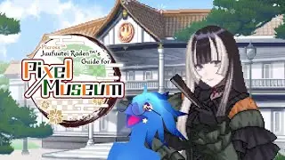 Nakabo learns about art (Juufuutei Raden's Guide for Pixel Museum)