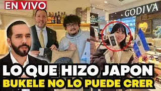 ¡LO QUE HIZO! JAPÓN HACE UN MOMENTO EN PLENO EL SALVADOR ¡BUKELE! NO LO PUEDE CREER