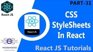 31 | CSS Stylesheets In React | External CSS | CSS React | Styling Component In React (Hindi/Urdu)