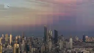 Kuwait City Under a Cotton-Candy Sky | TimeSlice Sunset