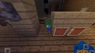 BATIM MCPE - |&rdquo;BABY WALKER ZOMBIE IN BATIM MAP!&rdquo; | very cute | (in the new ink machine room)