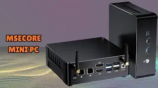 msecore Mini PC i9 Desktop | Core i9-12900H Power | 64GB DDR5 Speed - Tiny Beast