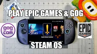Play GOG And Epic Games On Steam OS #lenovo #legiongos