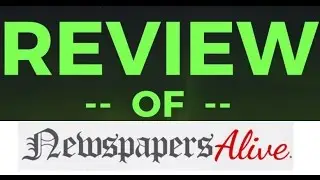 Newspapers ALIVE - Newspaper Source Traffic System REVIEW