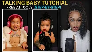 INSANE!!! How To Create Celebrity Baby Podcast Videos Using Only FREE AI TOOLS! (Full Guide)