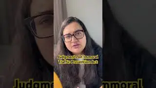 #judgments #supremecourtofindia #immoraltraffic video coming soon on YouTube #lawyer #advocateact