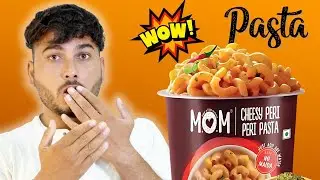 Mom Cheesy Peri Peri Pasta || How To Make Peri Peri Pasta || Mom Pasta Review || Pasta Review