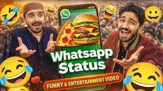 Whatsapp Status 😂 | Pizza Burger Status Wali Awam | Funny & Entertainment Video