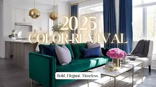 2025 Interior Design Trends: Bold Accent Colors & Elegant Jewel Tones for Chic, Timeless Homes