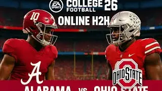 Alabama Crimson Tide vs. Ohio Sate Buckeyes | EA Sports College Football 26 | PlayStation 5 | 