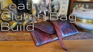 Making A Leather Clutch Bag
