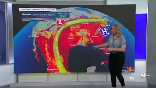 Climate change and tropical moisture is influencing our heat in Kansas City