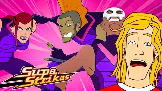 Ataque de Sepak | @Supa Strikas em Portugues | Desenhos Animados de FUTEBOL em Português
