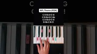 NFL on FOX Theme Song - Easy Piano