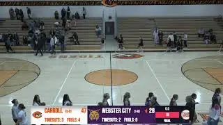 Varsity Girls Basketball | Carroll vs Webster City