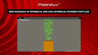 DEM modeling of spherical and nonspherical powder particles