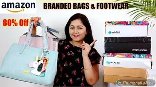Amazon Best Branded Bags & Footwear On Sale  80% Off Bags & Footwear Haul