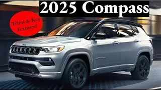 2025 Jeep Compass: Trims, Key Features, & More!