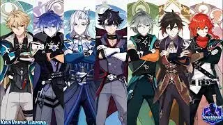 Genshin Impact tall men of every element&hellip; dancing 😮&zwj;💨