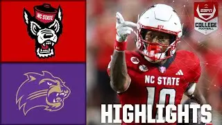 Western Carolina Catamounts vs. NC State Wolfpack | Full Game Highlights | ESPN College Football